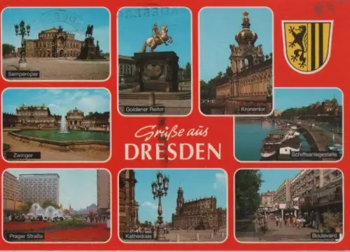 Dresden - u.a. Kathedrale - 1994