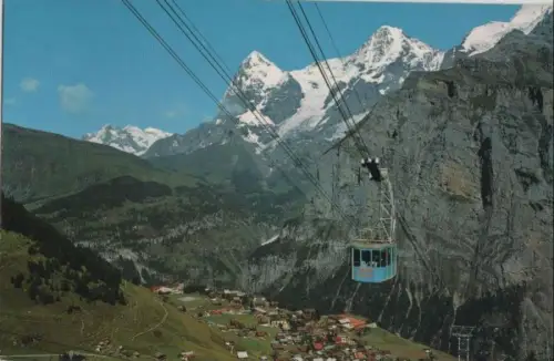 Schweiz - Schweiz - Mürren - Schilthornbahn - ca. 1965
