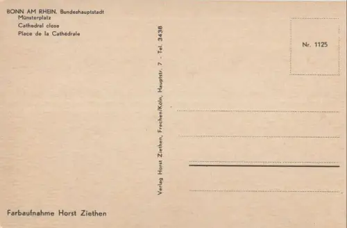 Bonn - Münsterplatz