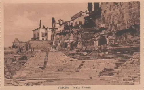 Italien - Italien - Verona - Teatro Romano - ca. 1935