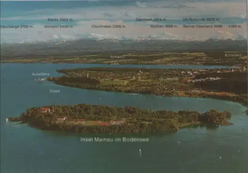 Mainau (Insel) - Luftbild