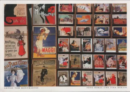 Frankreich - Paris - Frankreich - Grüße vom Meontmartre