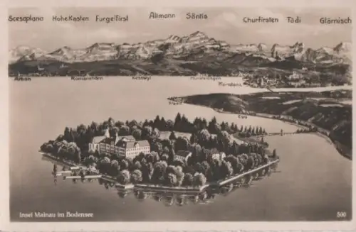 Insel Mainau im Bodensee - 1941