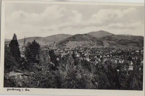 Freiburg - Panorama - ca. 1950