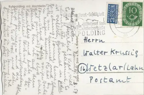 Ruhpolding - mit Hochfelln