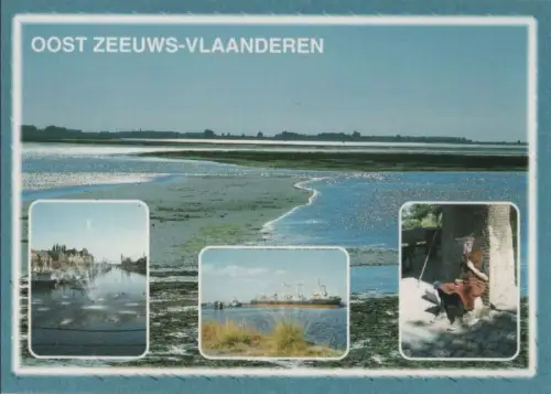 Niederlande - Niederlande - Zeeuws Vlaanderen - mit 4 Bildern - ca. 1985