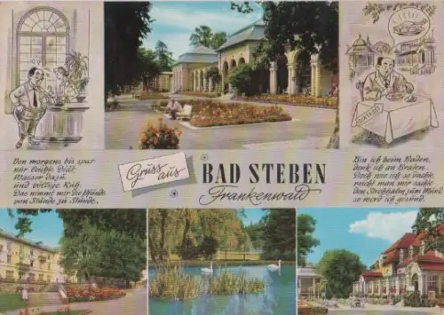 Gruss aus Bad Steben Frankenwald - ca. 1975