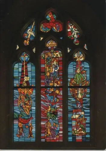 Darmstadt - Bessunger Kirche, Petrusfenster