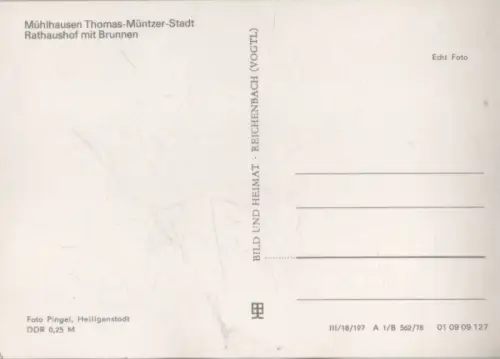 Mühlhausen - Rathaushof