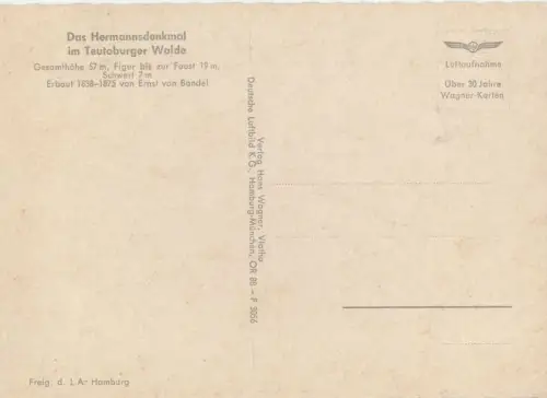 Teutoburger Wald - Hermannsdenkmal