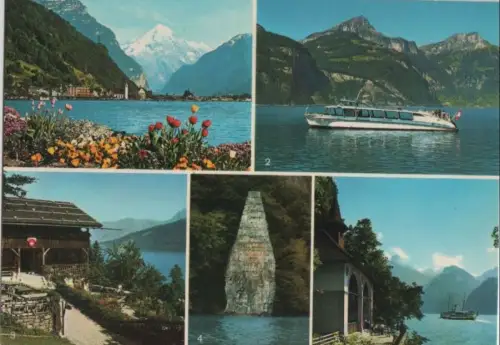 Schweiz - Schweiz - Vierwaldstättersee - u.a. Tellskapelle - ca. 1985