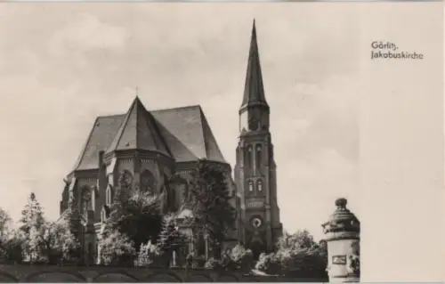 Görlitz - Jakobuskirche - ca. 1955