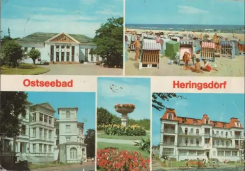 Heringsdorf - u.a. Kulturhaus - 1978