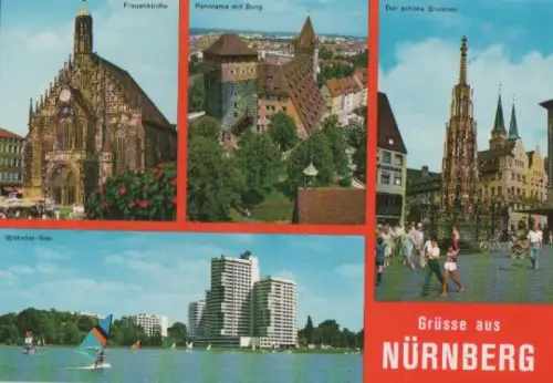 Nürnberg u.a. Wöhrder See - ca. 1975