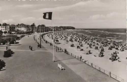 Lübeck-Travemünde - Strandpromenade - 1961
