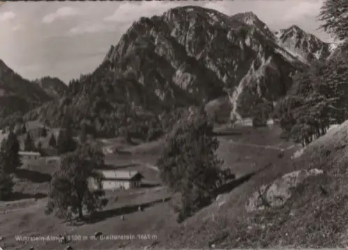 Schleching, Wuhrstein-Alm - mit Breitenstein - 1964