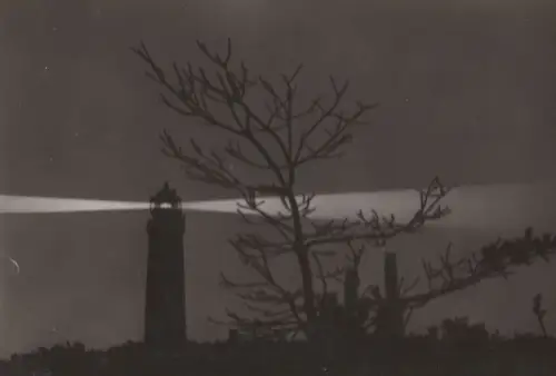 Prerow - Leuchtturm bei Nacht