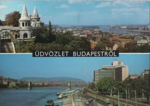 Ungarn - Ungarn - Budapest - 2 Teilbilder - 1986