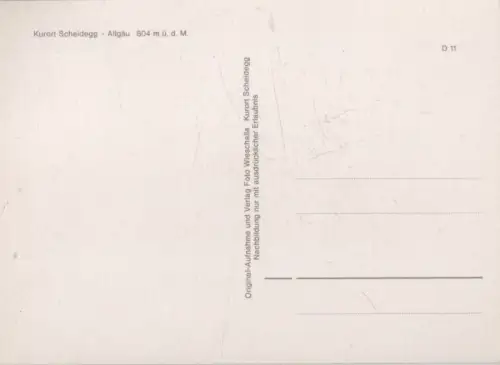 Scheidegg - Panorama