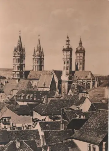 Naumburg - Dom St. Peter und Paul von Südosten - ca. 1955