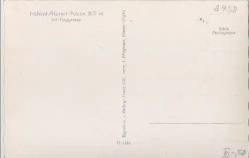 Füssen - mit Forggensee