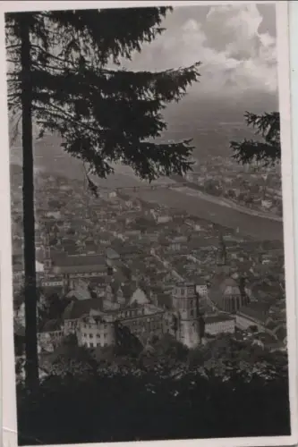Heidelberg - Blick vom Rindenhäuschen - 1951