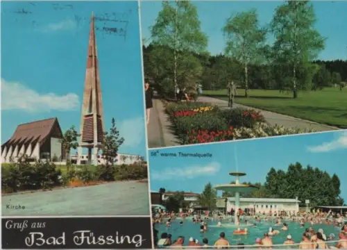 Bad Füssing - u.a. Kirche - 1988