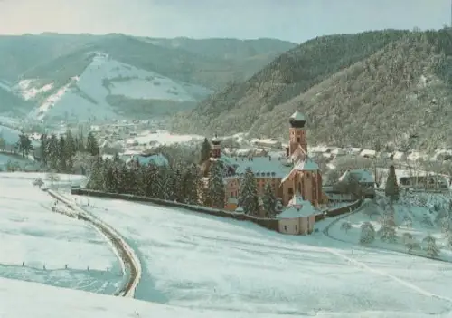 Münstertal - St. Trudpert im Winter - ca. 1975