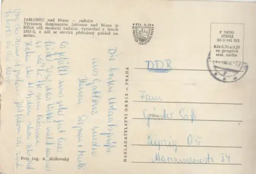 Tschechien - Jablonec nad Nisou - Tschechien - Radnice