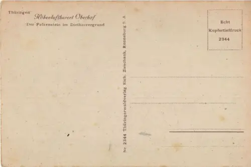 Falkenstein - vom Dietarzer Grund