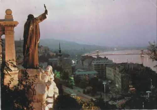 Ungarn - Budapest - Ungarn - Sankt-Gellert-Denkmal