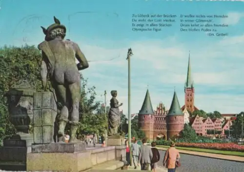 Lübeck - Puppenbrücke - Merkur - 1965