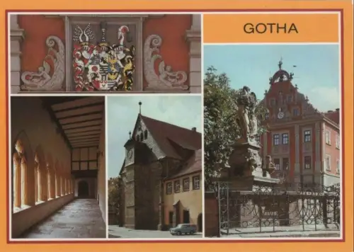 Gotha - u.a. Augustinerkirche - 1986