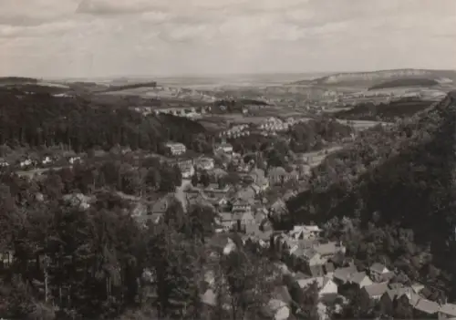 Ruhla-Thal - Blick vom Schloßberg - 1964
