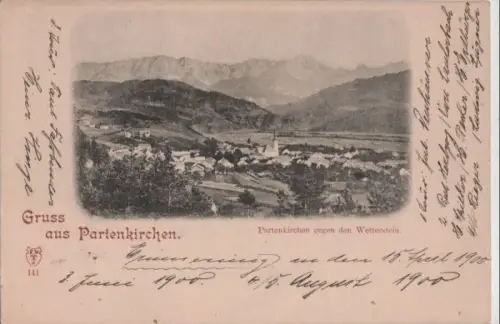 Partenkirchen - gegen den Wetterstein