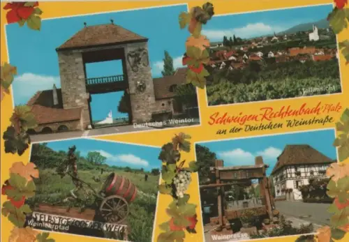 Schweigen-Rechtenbach - u.a. Weinlehrpfad - 1982