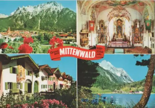 Gruss aus Mittenwald - ca. 1985