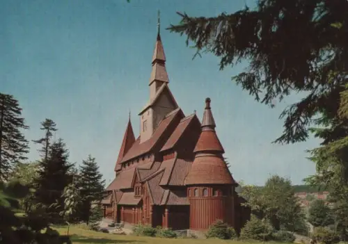 Goslar Hahnenklee - Bockswiese, Gustav-Adolf-Kirche - 1967