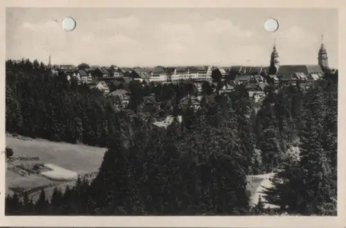 Freudenstadt - Blick von Schöneck - 1954