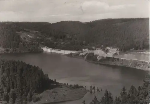 Talsperre Wendefurth - von oben