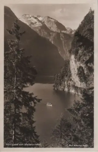 Königssee - vom Malerwinkel - 1934