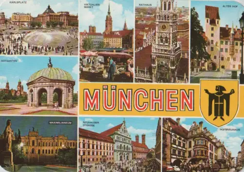 München - u.a. Hofgarten - ca. 1985