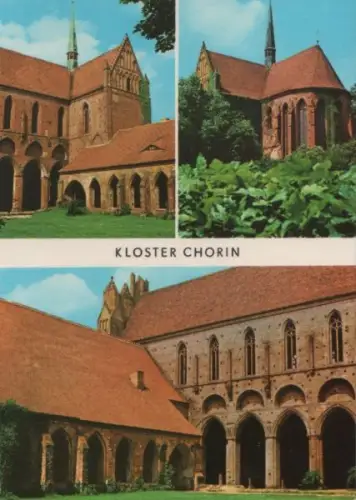 Chorin - Kloster, u.a. Nordgiebel - 1981