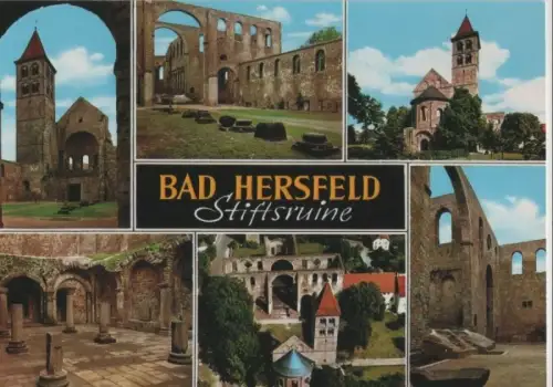Bad Hersfeld - Die Stiftsruine - ca. 1995