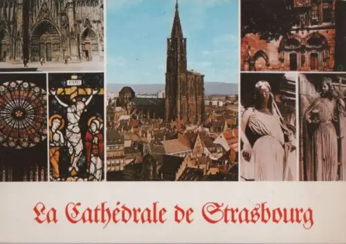 Frankreich - Frankreich - Strasbourg - La Cathedrale - ca. 1985