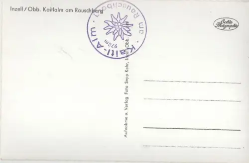 Inzell - Kaitalm am Rauschberg