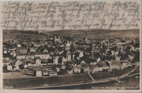 Trier - Blick vom Weisshaus - 1932