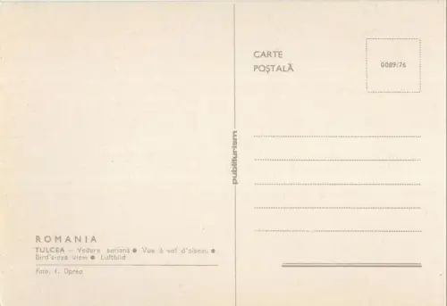 Rumänien - Tulcea - Rumänien - Luftbild