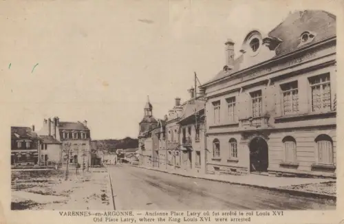 Frankreich - Varennes-en-Argonne - Frankreich - Place Latry