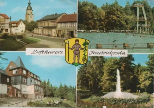 Friedrichroda - u.a. Am Platz der DSF - 1972